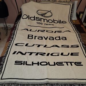 Oldsmobile 100 Years Commemorative Blanket